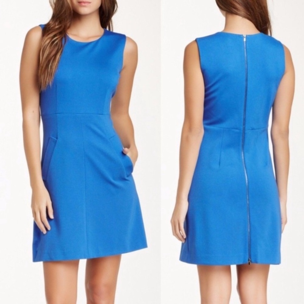 Diane von Furstenberg Carpreena Mini Dress - Blue